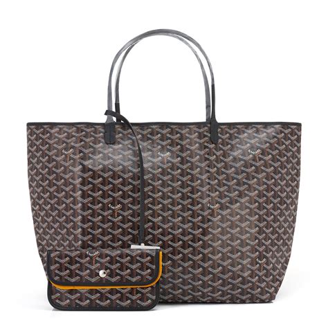 goyard bag black|goyard tote bag.